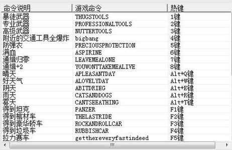 GTA4秘籍要怎么输入呢