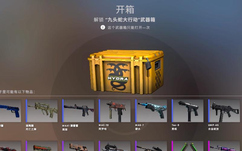 csgo九头蛇大行动箱子怎么获得，如何快速获得箱子