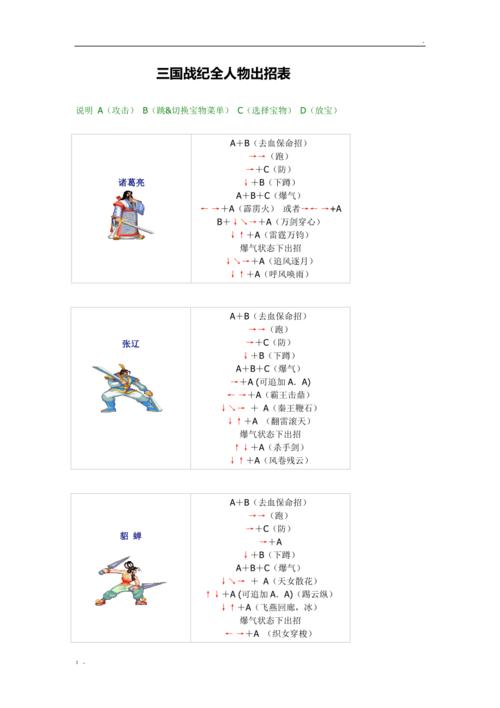 三国战记人物怎么放出技能