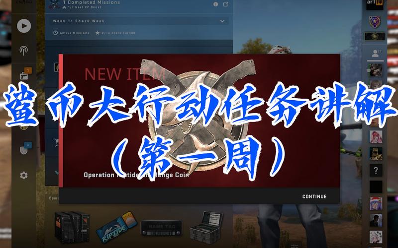 csgo+大行动怎么在游戏中查看任务