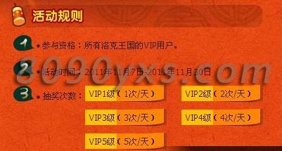 洛克VIP一个月多少元