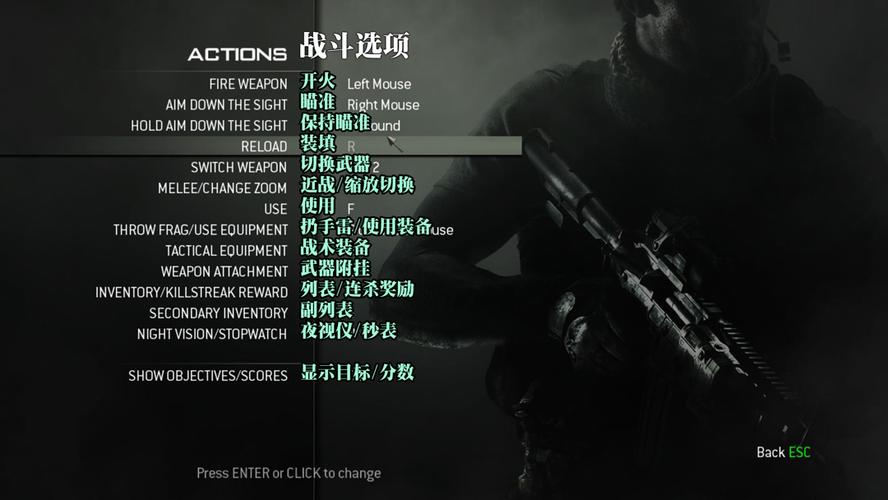 cod8怎么设置中文