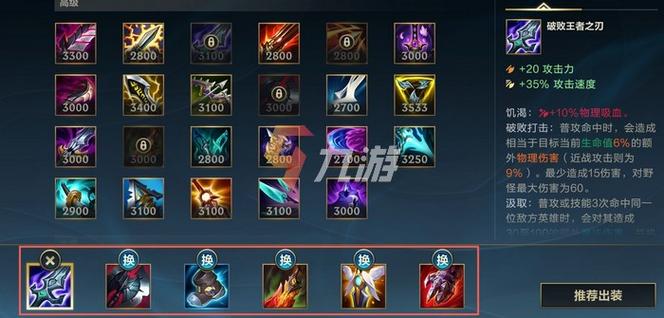 lol141剑魔出什么装备